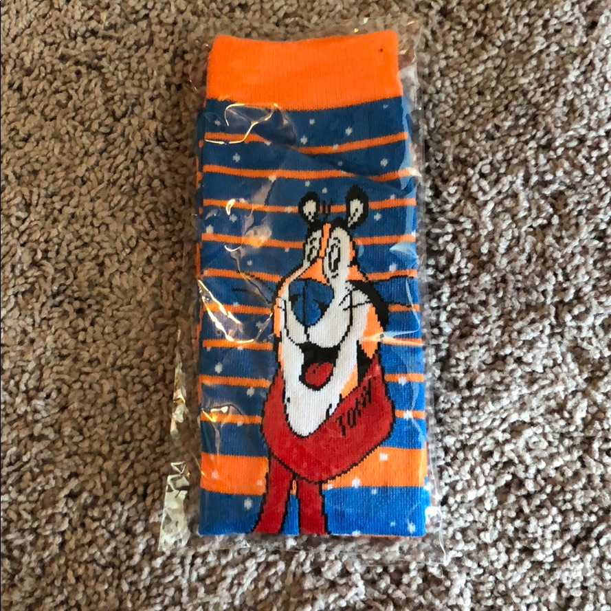 Brand New Tony The Tiger Socks  Kelloggs
